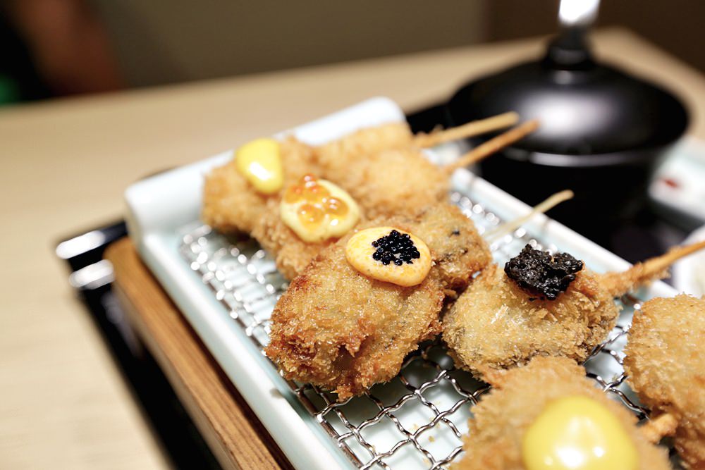 天串元祖串揚 大阪串炸烤物丼飯 季節新品軟殼蟹雪蟹鉗好大推