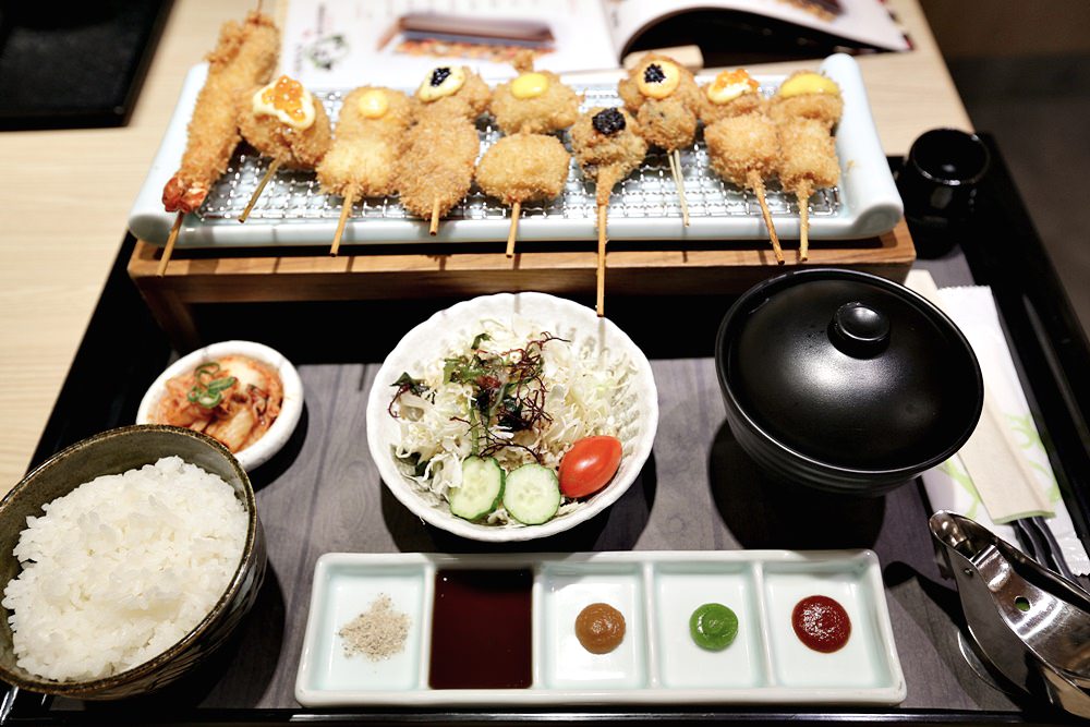 天串元祖串揚 大阪串炸烤物丼飯 季節新品軟殼蟹雪蟹鉗好大推