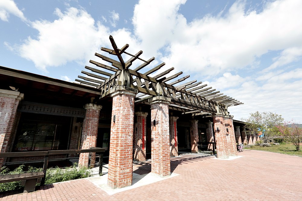 東勢景點 東勢客家文化園區 復古建築+舊鐵軌+搭騰雲號蒸氣火車 愛拍照朋友必訪