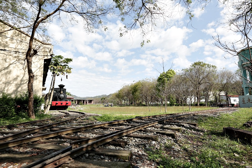 東勢景點 東勢客家文化園區 復古建築+舊鐵軌+搭騰雲號蒸氣火車 愛拍照朋友必訪