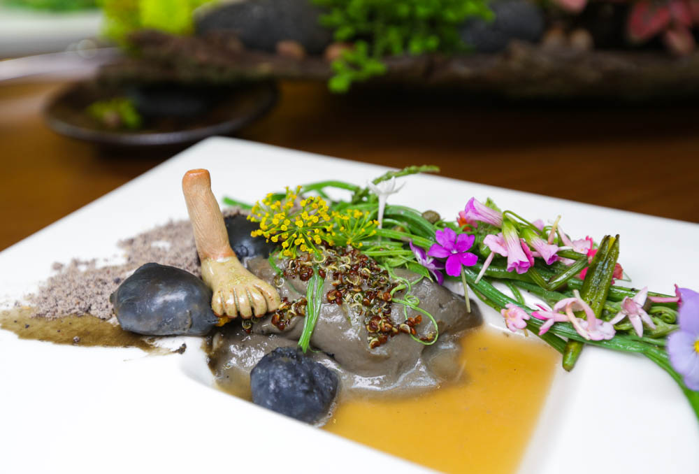 芾飲食實驗室 餐盤裡不只是料理也是森林與大海 一年只營業二個月 Feuille food lab