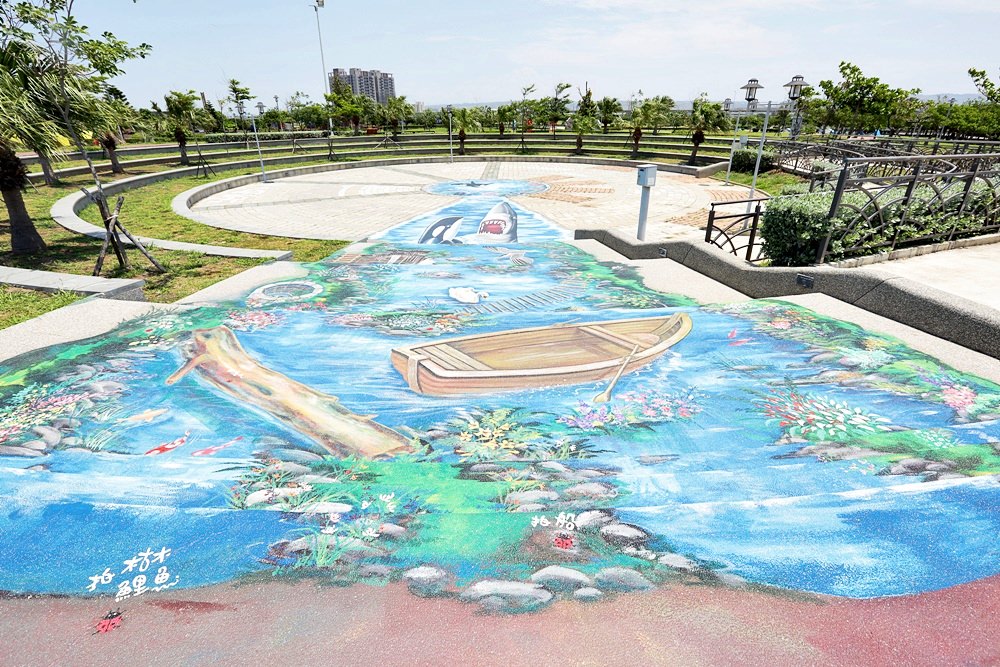 梧棲一日遊 二兄肉焿 3D彩繪 頂魚寮公園 林異香齋 台中海線就是要這樣玩