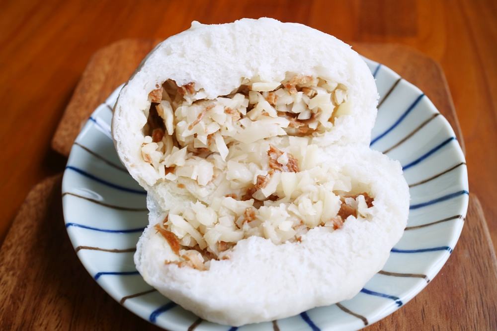 真饌素食 好吃素包子共六款 大推雪菜包和脆筍包 萬和宮附近美食