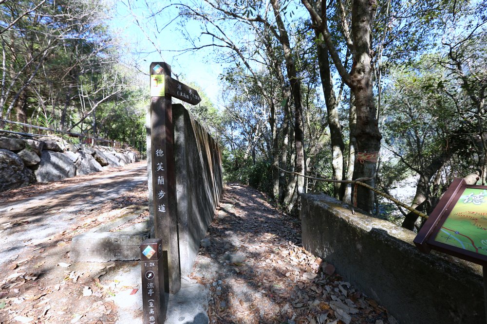 谷關景點 德芙蘭步道 被林蔭包圍的綠色步道 谷關必訪溫泉步道