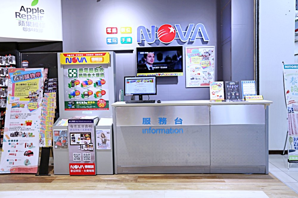 NOVA東海店 品牌專賣店進駐 展示機齊全 電競 繪圖 中高階機型都找的到