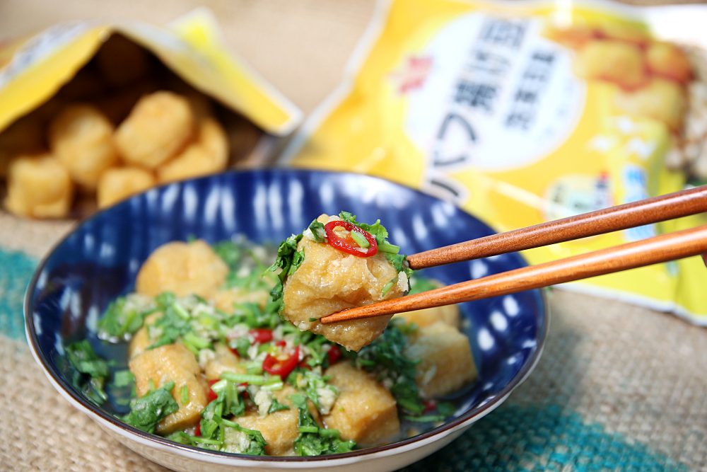 全聯熱賣 泡芙豆腐 氣炸好酥脆 煮火鍋湯汁吸飽飽 素食食材附食譜