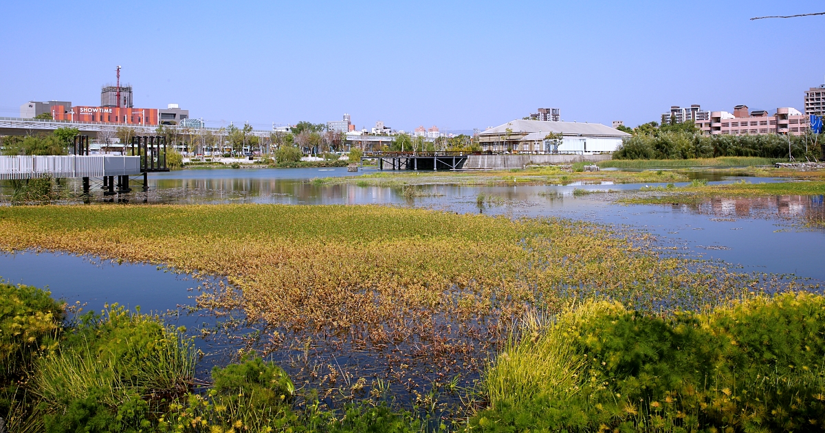 台中車站周邊景點 帝國製糖廠湧泉公園，台中萬坪大公園裡的日本歷史建築