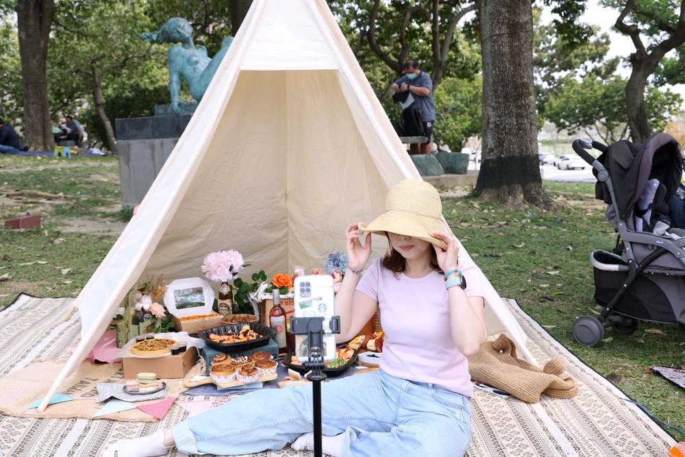 OS義式冰淇淋手作烘焙 超澎湃網美野餐籃，甜點鹹食輕鬆野餐去！