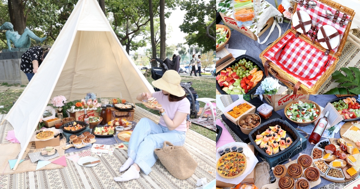 OS義式冰淇淋手作烘焙 超澎湃網美野餐籃，甜點鹹食輕鬆野餐去！