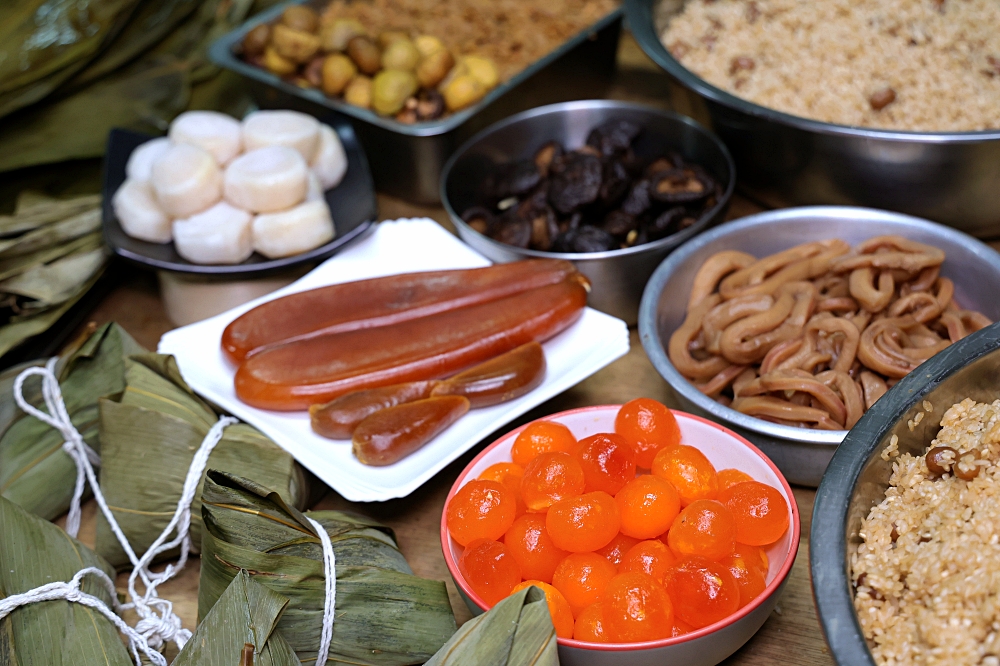 老東家食品 | 得獎名粽全新肉粽禮盒好有質感，鮑魚干貝烏魚子全入粽，台中肉粽推薦，肉粽宅配推薦