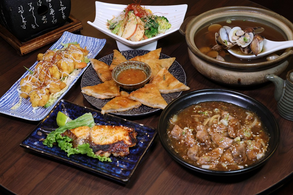 紅葉和漢精緻料理 | 台中超值合菜午餐太划算，定食丼飯第2套半價還免服務費