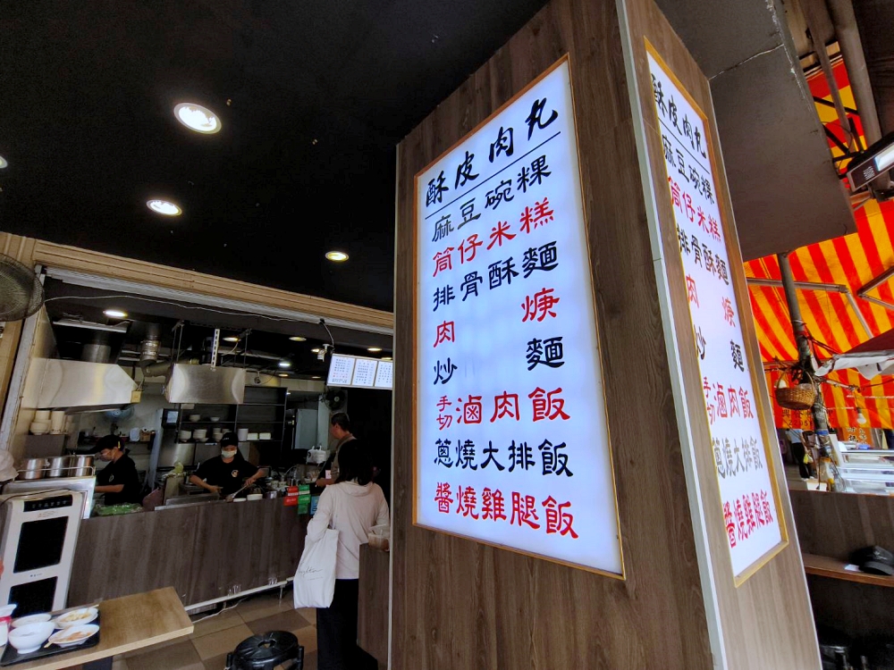 王哥肉丸向上店 | 天天都排隊的台中脆皮肉圓，向上市場美食