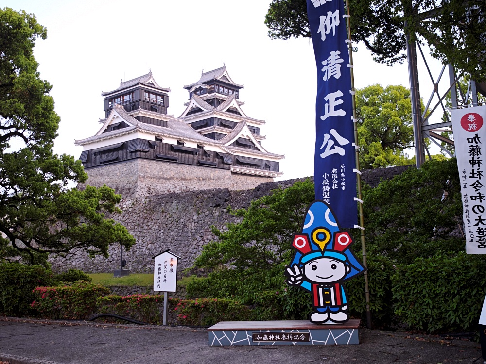 熊本城 | 熊本景點，春賞櫻花冬賞銀杏，大小天守閣整修完成