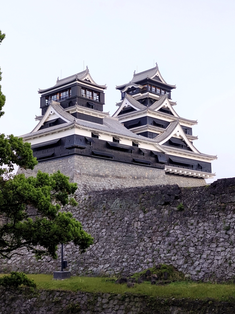 熊本城 | 熊本景點，春賞櫻花冬賞銀杏，大小天守閣整修完成