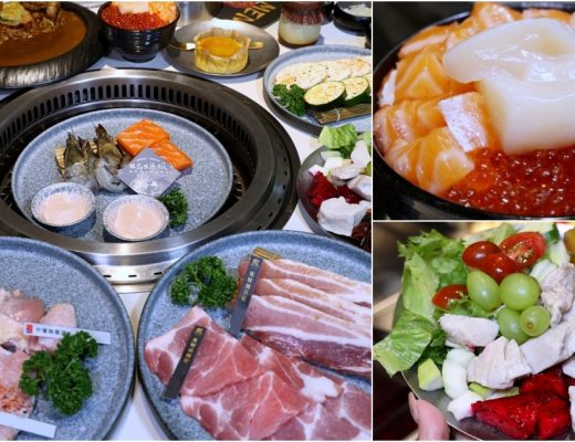 台中燒肉推薦｜燒肉MEN朝富店開箱：499元起高CP套餐+水耕生菜沙拉吧、哈根達斯吃到飽