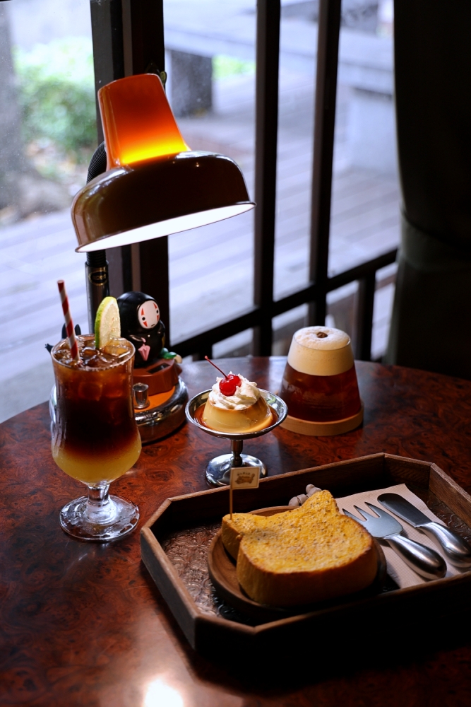 翻喫茶ほんきっさ| 藏在台中文學館裡的日式老宅咖啡館