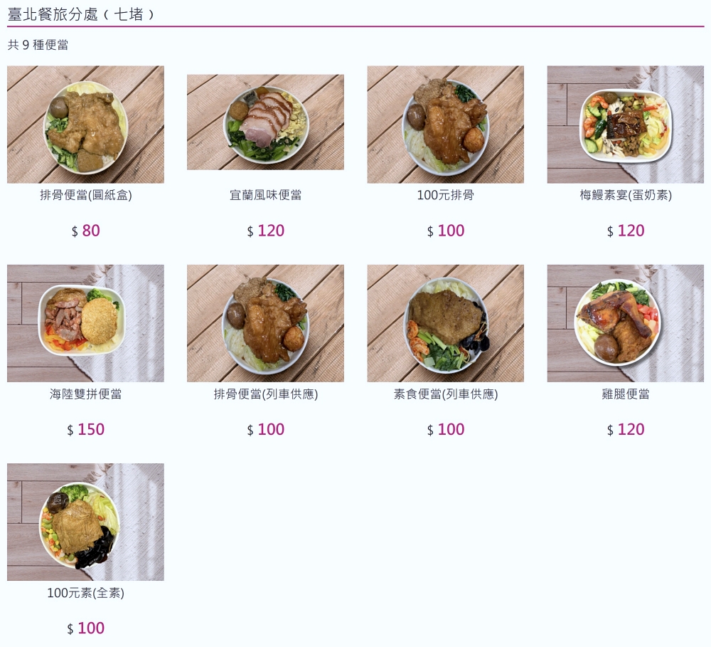 台鐵便當 | 從七堵到台東,全台的鐵道便當各有特色 台鐵便當 | 從七堵到台東,全台的鐵道便當各有特色