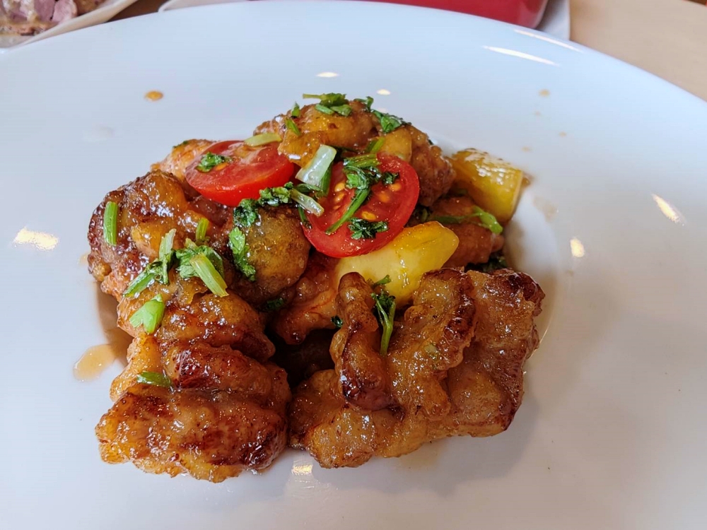 梅山太平雲梯美食推薦｜八玥文創全新套餐菜單整理，森林系景觀的台式合菜