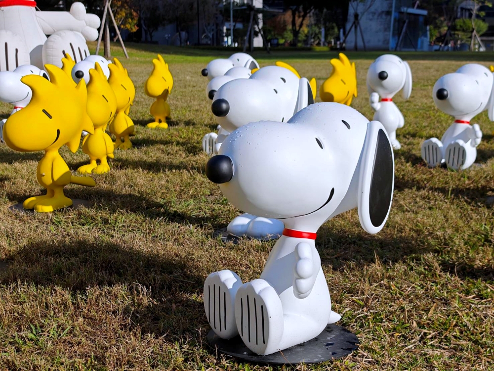 台中出現超萌史努比家族,還有史努比小綠人可愛爆擊! 台中出現超萌史努比家族,還有史努比小綠人可愛爆擊!