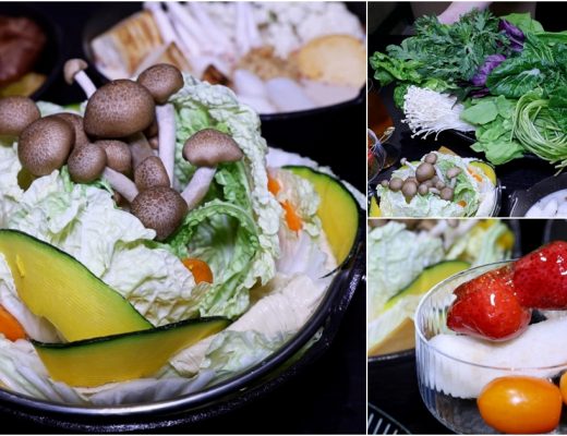 花悅蔬香 | 清爽無素料菜盤爆豐盛，中清路蔬食餐廳火鍋套餐339元起吃超飽
